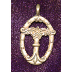 Oval Irminsul pendant