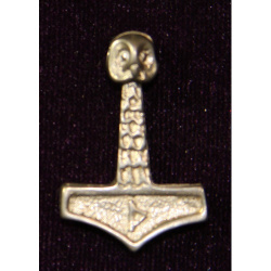 Odin with thursas rune hammer